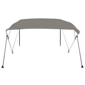 4-bow Bimini Top Grey 239x184x131 cm