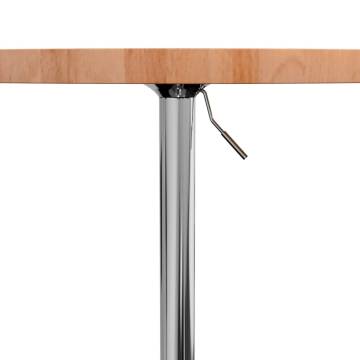 Bar Table Ø60x90.5 cm Solid Wood Beech