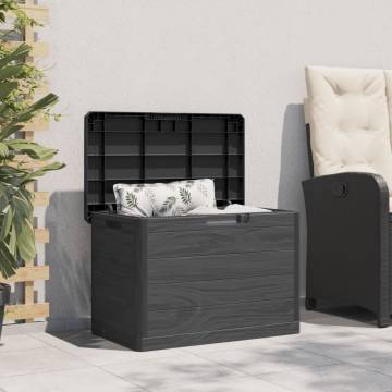 Outdoor Cushion Box Anthracite 77.5x44.5x53 cm Polypropylene