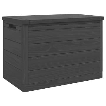 Outdoor Cushion Box Anthracite 77.5x44.5x53 cm Polypropylene