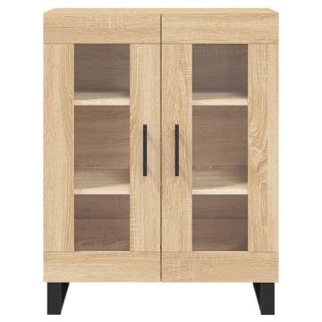 Highboard Sonoma Oak 69.5x34x180 cm Engineered Wood