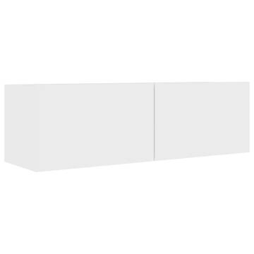 TV Cabinets 4 pcs White 100x30x30 cm Engineered Wood