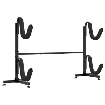 Kayak Storage Rack for 2 Kayak 250x57x127.5 cm Steel