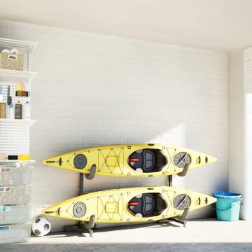 Kayak Storage Rack for 2 Kayak 250x57x127.5 cm Steel