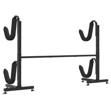 Kayak Storage Rack for 2 Kayak 250x57x127.5 cm Steel