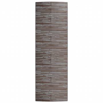 Outdoor Carpet Brown 80x250 cm PP