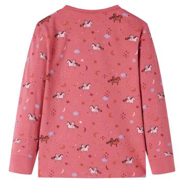 Kids' Pyjamas with Long Sleeves Old Pink 104