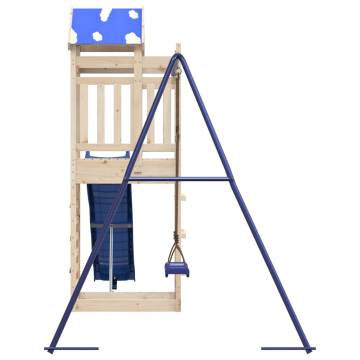 Outdoor Playset Solid Wood Pine