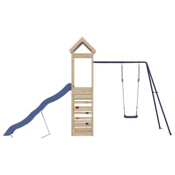 Outdoor Playset Solid Wood Pine