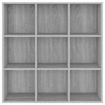 Book Cabinet Grey Sonoma 98x29x97.5 cm