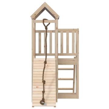 Outdoor Playset Solid Wood Pine