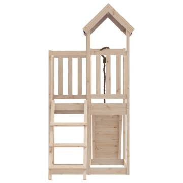 Outdoor Playset Solid Wood Pine