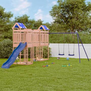 Outdoor Playset Solid Wood Douglas