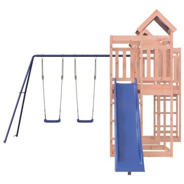 Outdoor Playset Solid Wood Douglas