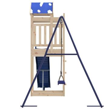 Outdoor Playset Solid Wood Pine