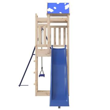 Outdoor Playset Solid Wood Pine