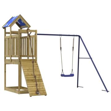 Outdoor Playset Impregnated Wood Pine