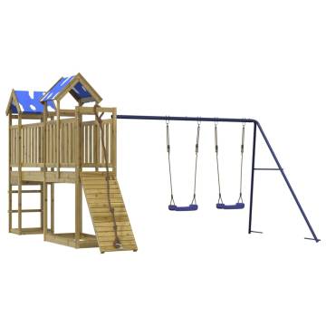 Outdoor Playset Impregnated Wood Pine