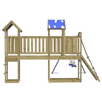 Outdoor Playset Impregnated Wood Pine