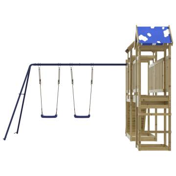 Outdoor Playset Impregnated Wood Pine