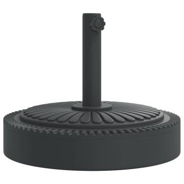 Parasol Base for Ø38 / 48 mm Poles 25 kg Round