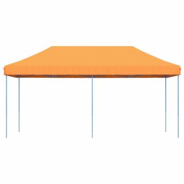 Foldable Party Tent Pop-Up Orange 580x292x315 cm