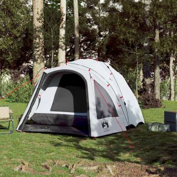 Camping Tent Dome 3-Person White Blackout Fabric Quick Release