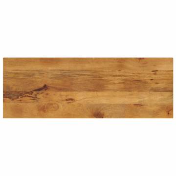 Table Top 140x50x3.8 cm Rectangular Solid Wood Mango