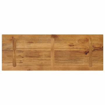 Table Top 140x50x3.8 cm Rectangular Solid Wood Mango