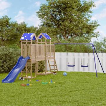 Outdoor Playset Impregnated Wood Pine