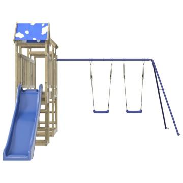 Outdoor Playset Impregnated Wood Pine