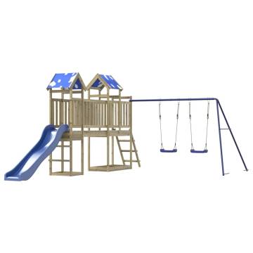 Outdoor Playset Impregnated Wood Pine