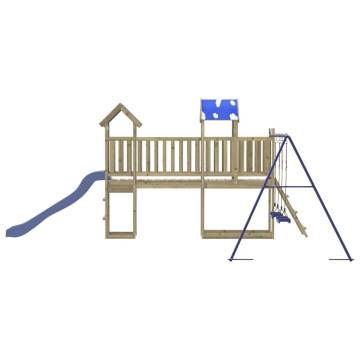 Outdoor Playset Impregnated Wood Pine