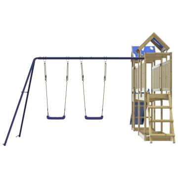 Outdoor Playset Impregnated Wood Pine