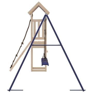 Outdoor Playset Solid Wood Pine