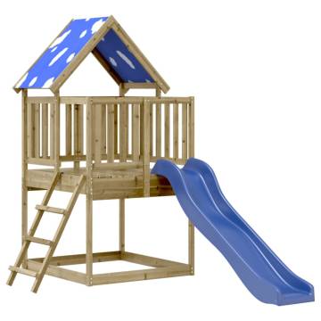 Outdoor Playset Impregnated Wood Pine