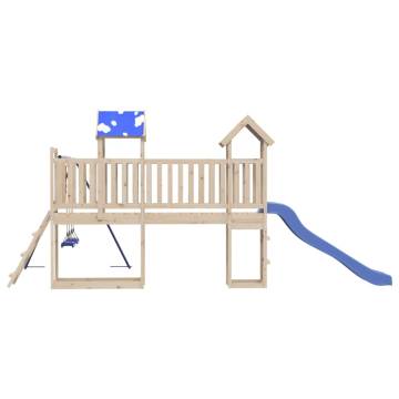 Outdoor Playset Solid Wood Pine