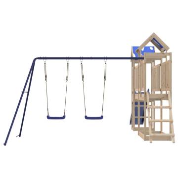 Outdoor Playset Solid Wood Pine