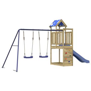 Outdoor Playset Impregnated Wood Pine