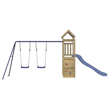 Outdoor Playset Impregnated Wood Pine