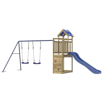 Outdoor Playset Impregnated Wood Pine