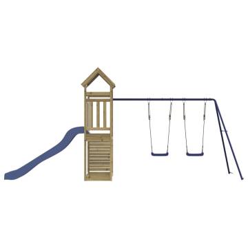 Outdoor Playset Impregnated Wood Pine