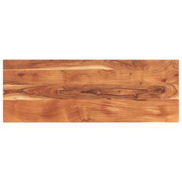 Table Top 140x60x2.5 cm Rectangular Solid Wood Acacia