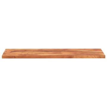 Table Top 140x60x2.5 cm Rectangular Solid Wood Acacia