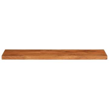 Table Top 110x20x3.8 cm Rectangular Solid Wood Acacia