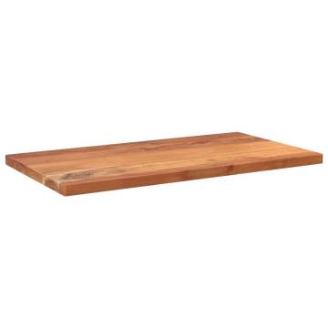 Table Top 100x50x3.8 cm Rectangular Solid Wood Acacia