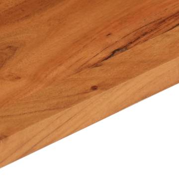 Table Top 100x50x3.8 cm Rectangular Solid Wood Acacia