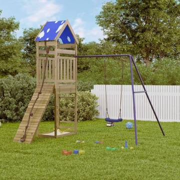 Outdoor Playset Impregnated Wood Pine