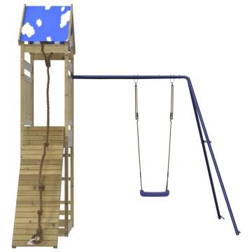 Outdoor Playset Impregnated Wood Pine