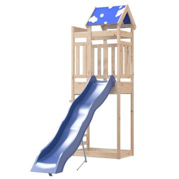 Outdoor Playset Solid Wood Pine